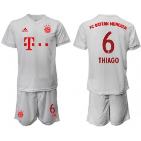 Fußballtrikots FC Bayern München Thiago Alcantara 6 Kinder 2020-2021 Kurzarm Auswärts-trikot kaufen